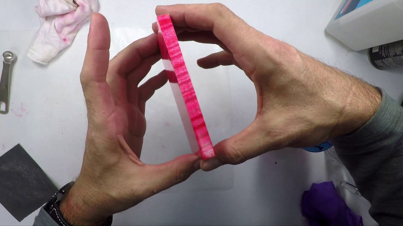 Come See What I Did With Hot Pink Dye Option To Make Hot Pink Wood