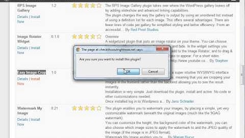 Wordpress Tutorials VIDEO 9 of 80 How to Install Plugins Automatically