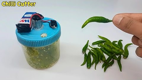 How to Make a Chilli Cutter machine at home | हरी मिर्च काटने की मशीन kaise banaye | Chilli Cutter