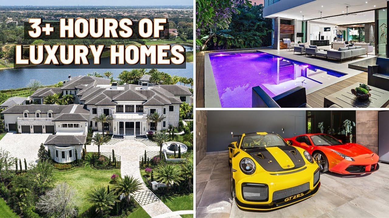 ⁣INSIDE OVER 80 LUXURY MANSIONS, HOMES & APARTMENTS