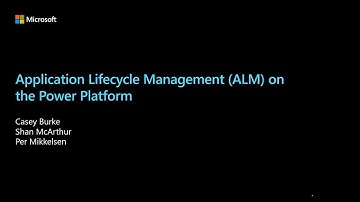 Application Lifecycle Management (ALM) on the Power Platform | BOD133