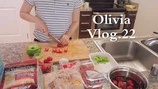 [Oli Vlog.22]Simple Life日常|What I Eat In A Day|Frittata|生活大爆炸老友记|汤水饺|猕猴桃酸奶|Facebook|Instagram