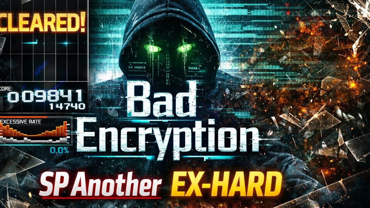 【beatmania IIDX 33】Bad Encryption (SPA) - 初EX-HARD CLEAR!!（エクハ）