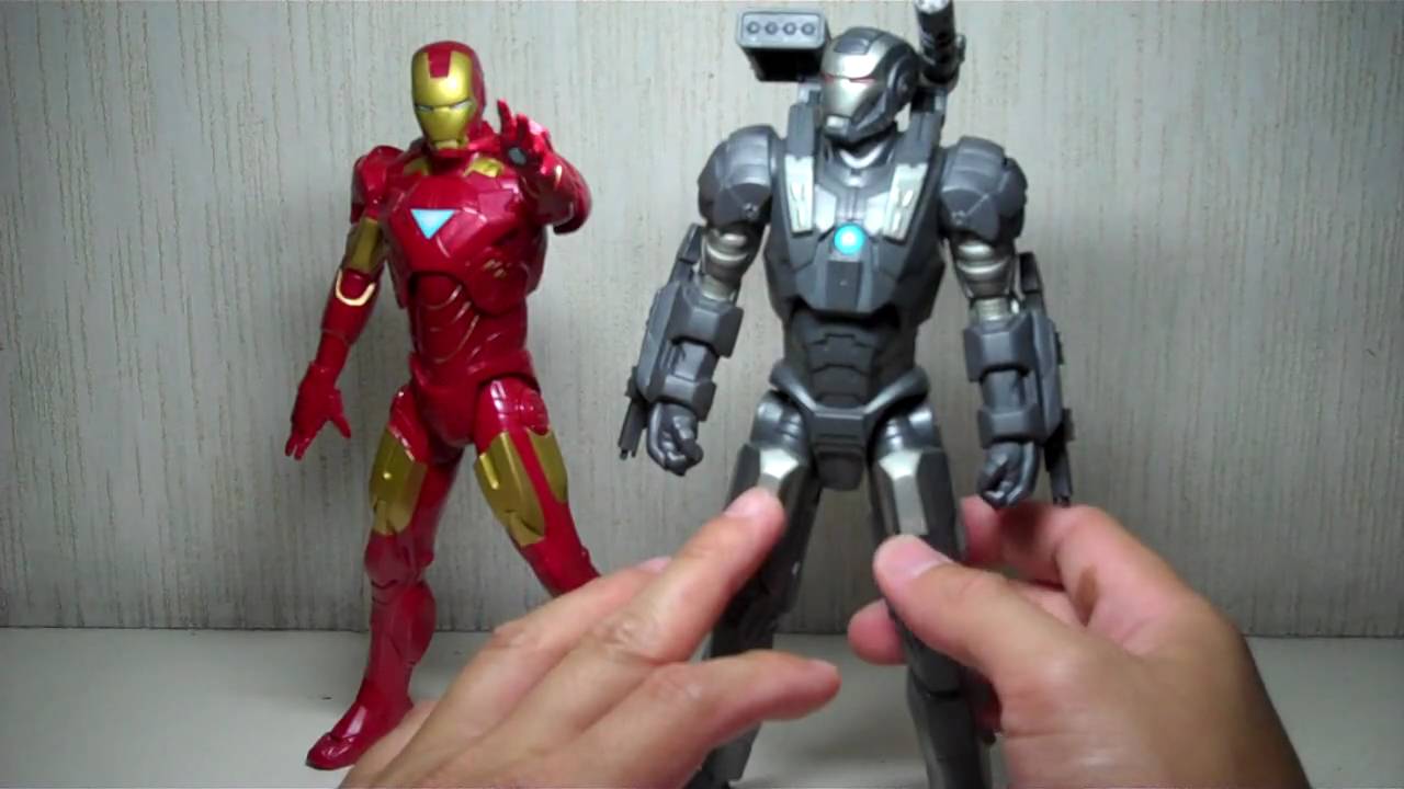 Iron Man 2 - 8 inch Mark VI & War Machine