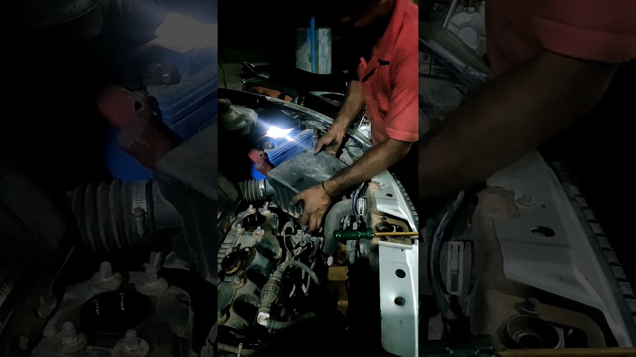 Tata Indica Oil Change With Valvoline Engine Oil 👨‍🔧