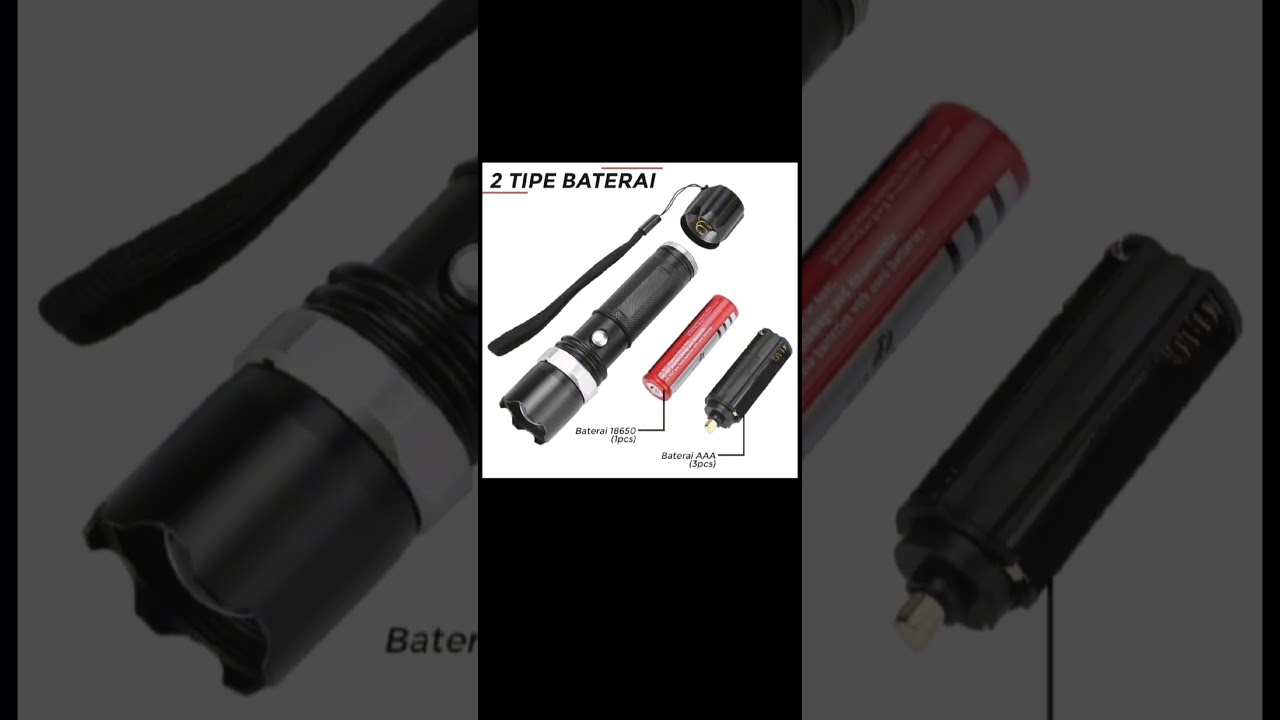 Senter SWAT Polisi Terang Banget 