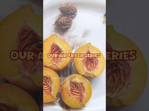 soooooooooooo yum😋 #musttry #peach #cake #baking #cooking #airfryer #pov #yummy #foryou #food #fruit