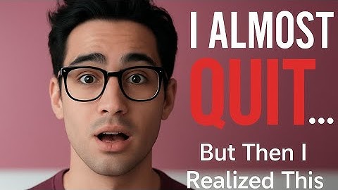 I Almost Gave Up On Making Content — Until I Realized This