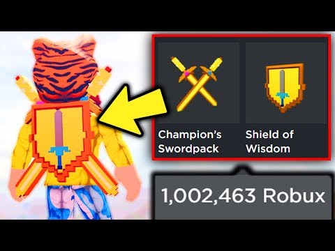 I Got The Shield Of Wisdom Champion S Swordpack 1 Million