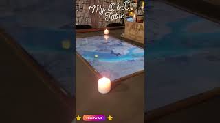 My D&D Table  #dnd #dungeonsanddragons #fantasy #gamingtable