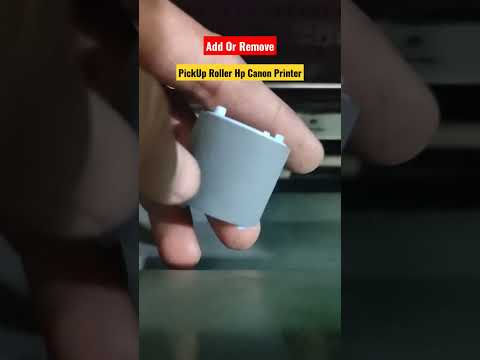 How to change pickup roller Hp canon Printer #shorts