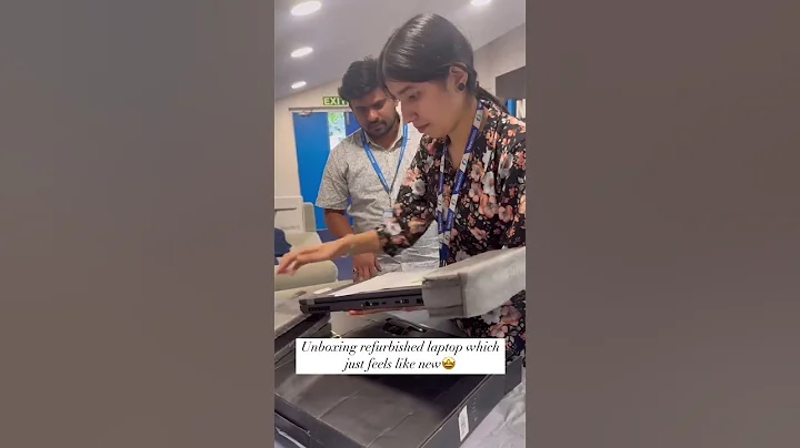Unboxing the refurbished laptop with Customer🥳🤩#newjaisa #laptops #refurbished #customerreview
