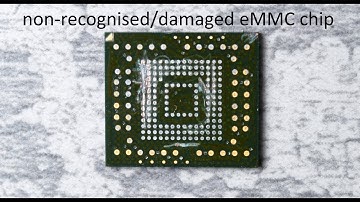 eMMC NAND Reconstructor. Data recovery from damaged eMMC chip.