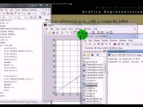 Implementación en Matlab del Método de Cobwebbing