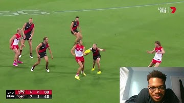 CLOSE GAME!!!! AMERICAN REACTS TO SYDNEY VS ESSENDON AFL ROUND 4 (REACTION)!!!