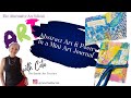 Abstract Meets Poetry: Using Three Colours for Mini Journal Magic