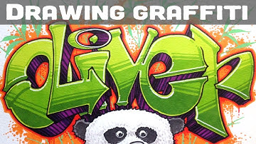 Drawing graffiti with Promarkers #2 - Marker tutorial