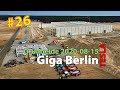 Tesla Giga Berlin Gigafactory 4 / Grünheide (Germany) #26 - 2020-08-15 - DJI Mavic Air 2 drone 4K