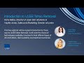 Lynton lasers free webinar introduction to laser tattoo removal