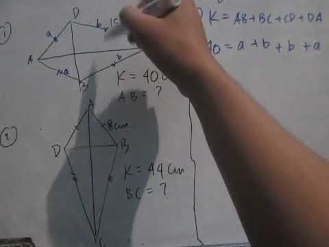 Cara Mencari Diagonal Layang Layang Jika Diketahui Sisinya Matematika Dasar