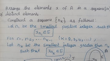 Every infinite subset of a countable set is countable # collection of sets # PG Maths