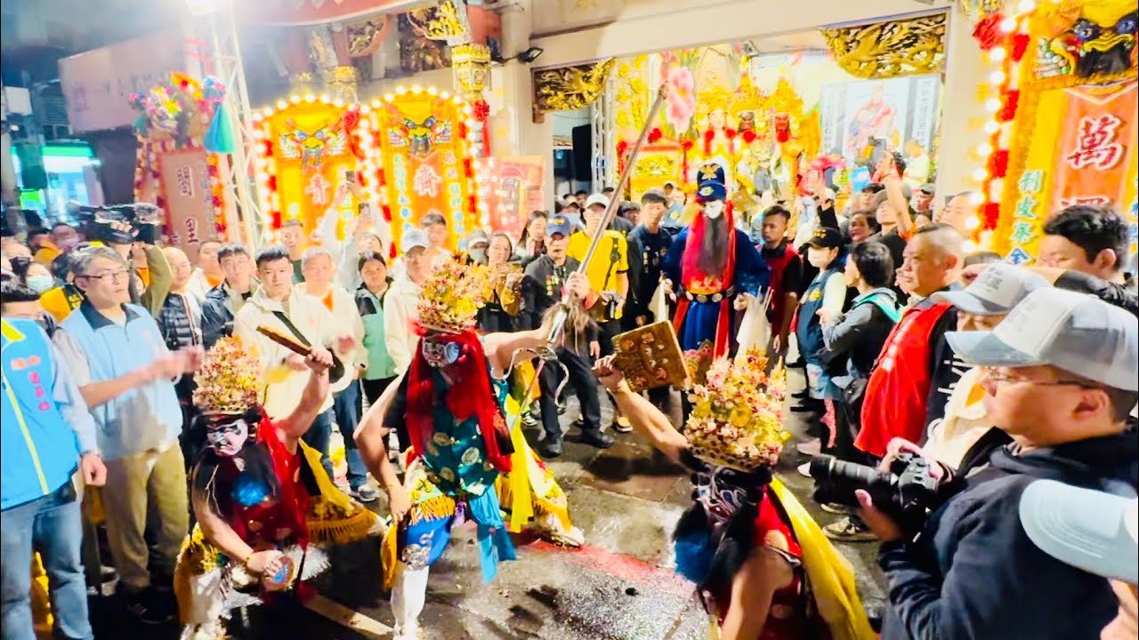 「雙英猛將」蓮英&武英 恭迎艋舺青山宮靈安尊王聖駕（恭迎陰陽司公儀式）