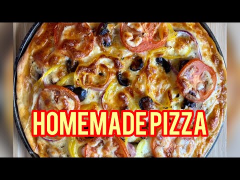 How to make homemade Pizza/comment faire une pizza maison How to make homemade Pizza/comment faire une pizza maison