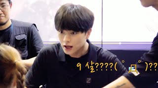 190720 9살 아이에게 삼촌이라 하는 육성재😂ㅋㅋ잘생기면 다 오빠야❤ in. 잔카 팬싸인회