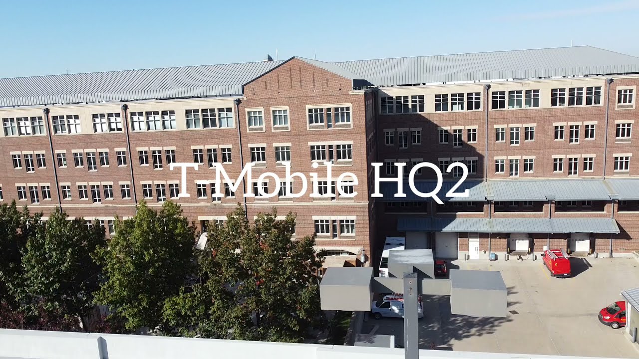 T-Mobile HQ2 (Legacy Sprint HQ) in Overland Park, Kansas Drone shot