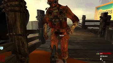 CoD WaW Zombies Beach town Moded maps - Part 1