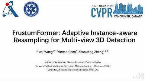 CVPR2023—FrustumFormer
