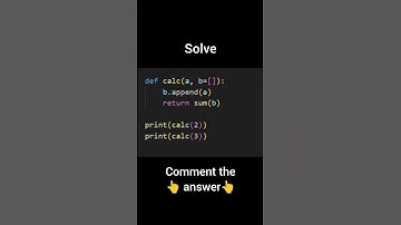 Python Quiz!? 🧠solve and comment the answer.