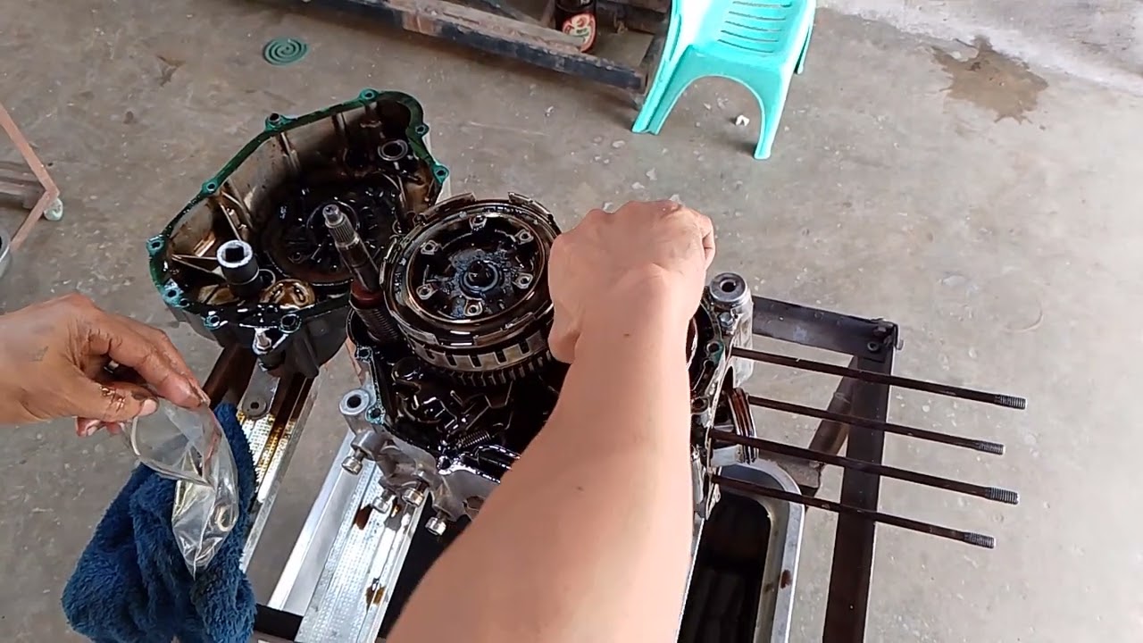 YAMAHA VEGA FORCE FI ENGINE OVERHAUL