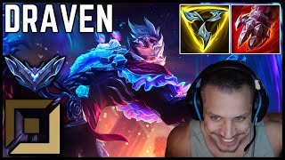 🏹 Tyler1 THIS NEW DRAVEN BUILD IS OP | Draven ADC Full Gameplay | Season 13 ᴴᴰ