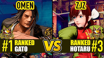 FF COTW ▰ OMEN (#1 Ranked Gato) vs ZJZ (#3 Ranked Hotaru) ▰ Fatal Fury CotW High Level Gameplay