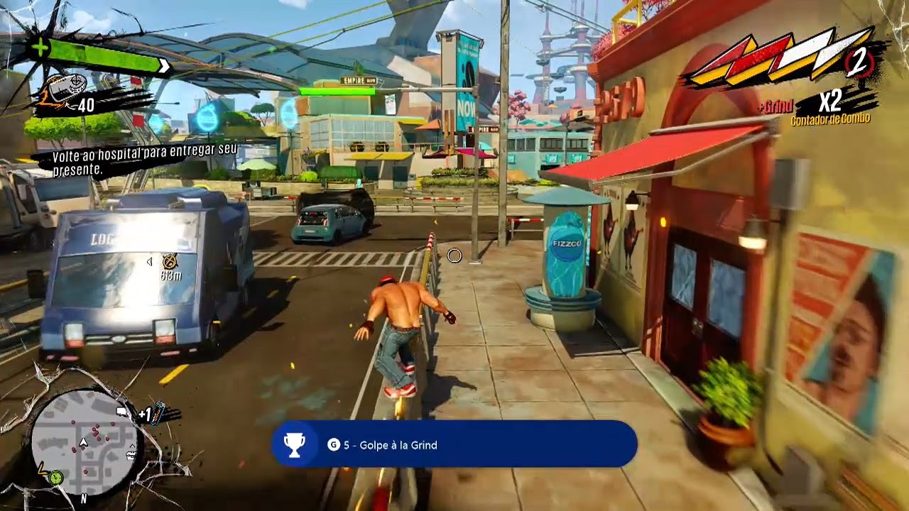 Sunset Overdrive: Golpe a la Grind/Grind Melee Conquista Achievement Troféu  