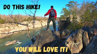 The Most Scenic Trail In Maryland!  The Billy Goat Trail and Great Falls of the Potomac