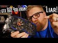 a REAL chinese GTX 650 fake GPU... and it's still a scam