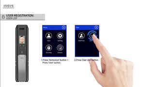 IRISYS Face Recognition Digital Door-lock screenshot 1