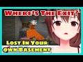 Tokino Sora Wandering Her Own Basement and Get Lost n Cry | Minecraft [Hololive/Eng Sub]