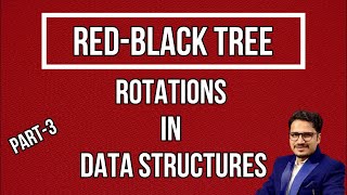 Red Black Tree in Data Structure| Red Black Tree Rotations | Red Black tree Insertion | PART 5.3