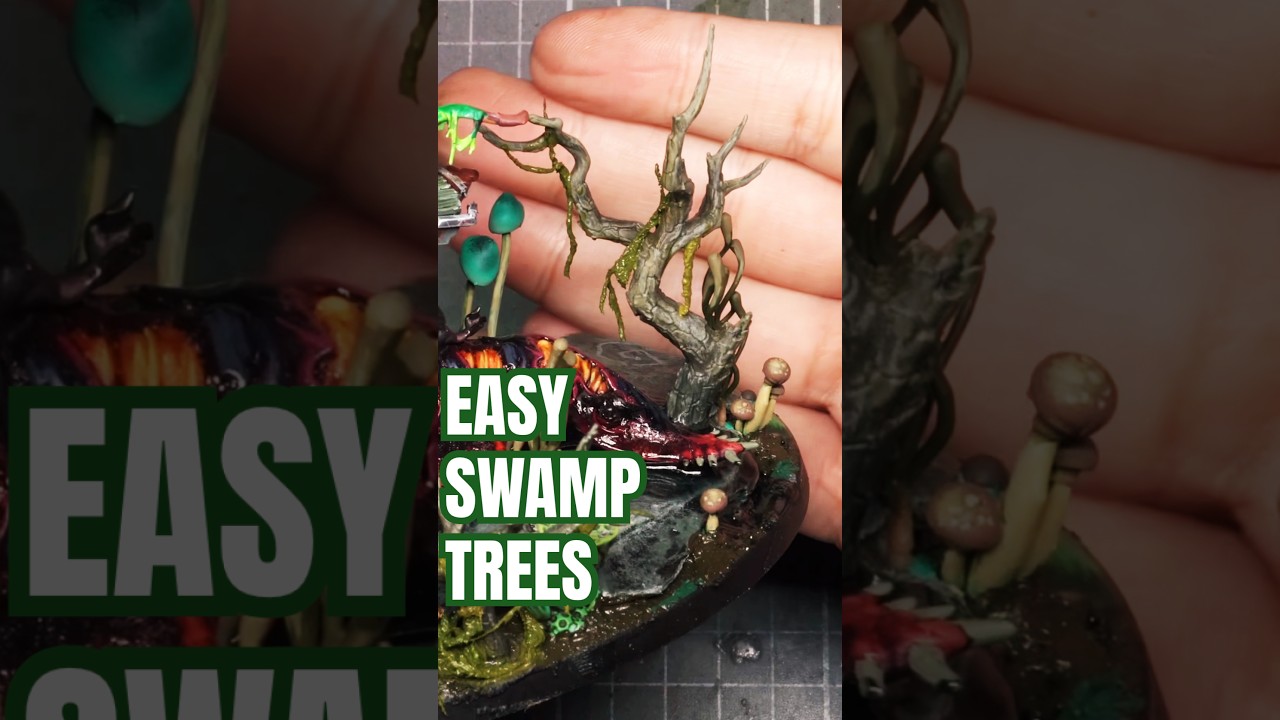 Fast and easy modelism swamp trees 