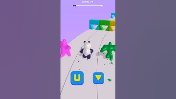 Fastest Panda 🐼 Blob Shifter Run Level - 77 #funngame #viralshorts #gaming #ytshorts