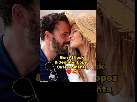 Ben Affleck & Jennifer Lopez cute Moments -In Love#shorts #benaffleck #jenniferlopez #jlo #bennifer