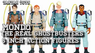 Mondo Real Ghostbusters 1/12 scale action figures #realghostbusters #mondo #6inchactionfigures