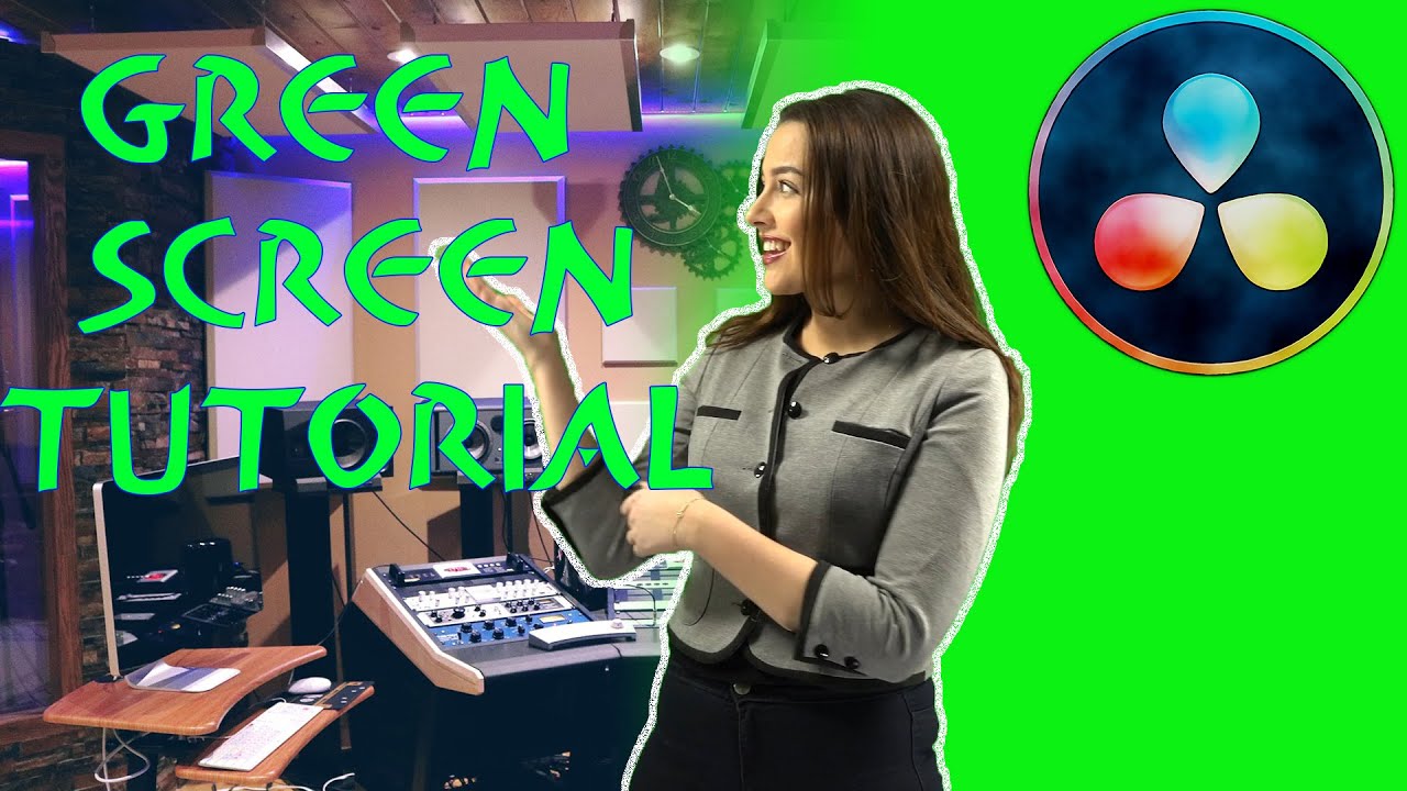 Beginner green screen removal chroma key delta keyer davinci