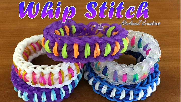 Master the Rainbow Loom Whip Stitch Bracelet