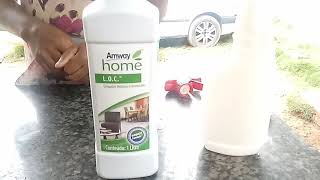 Limpando Meu Carro Com L.o.c Multiuso Amway