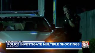 Police Investigate Multiple Shootings
