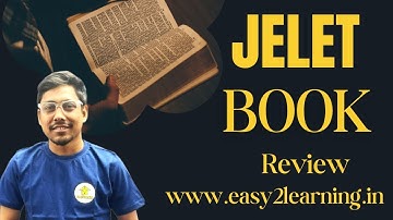 JELET BOOK REVIEW | Book for Jelet preparation | Buy Now| east2learning